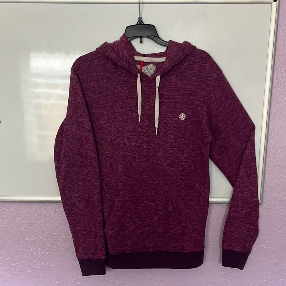 Men's Burgundy Hoodie